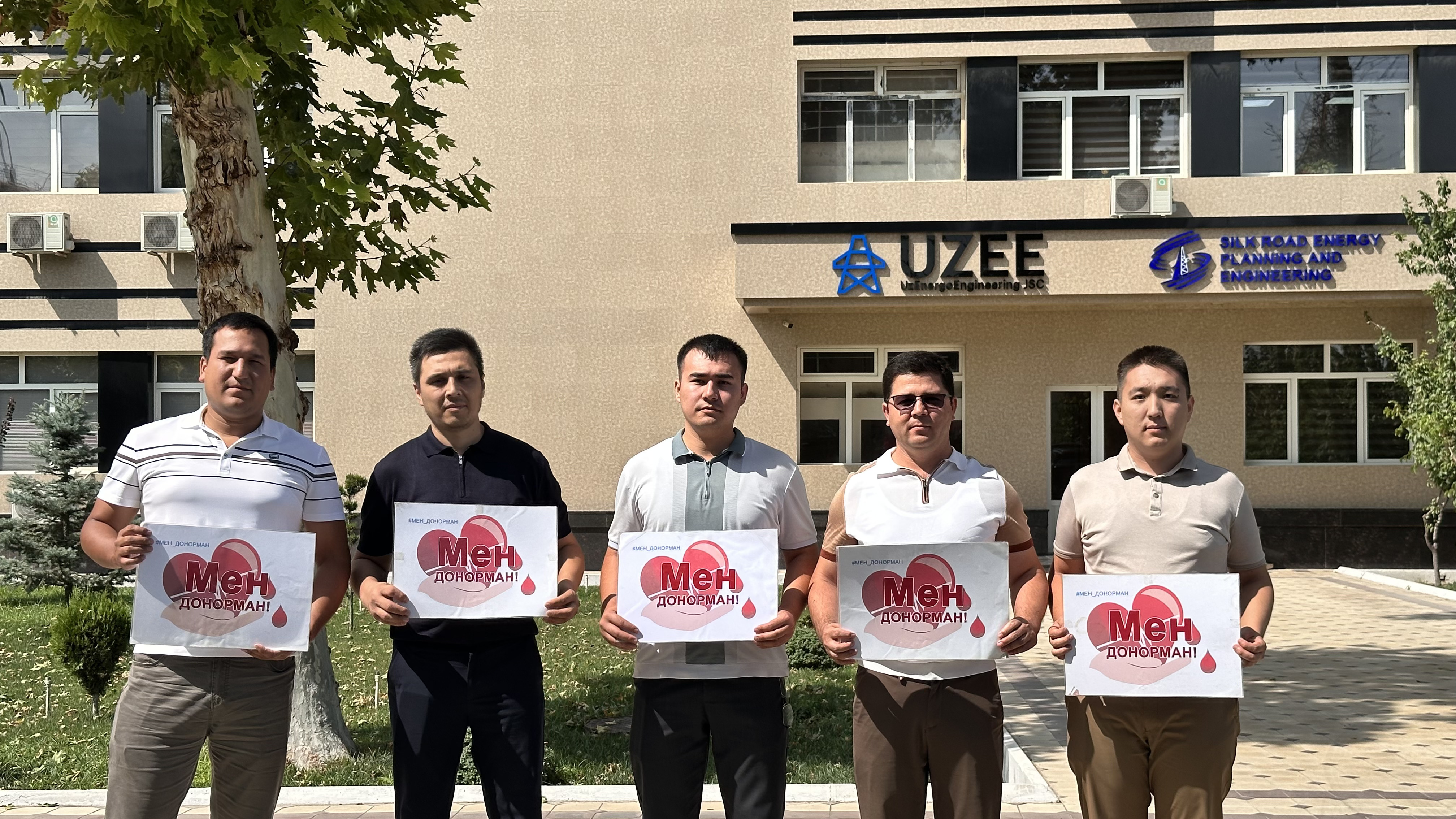 Bugun kompaniyamizda Donorlar kuni bo‘lib o‘tdi