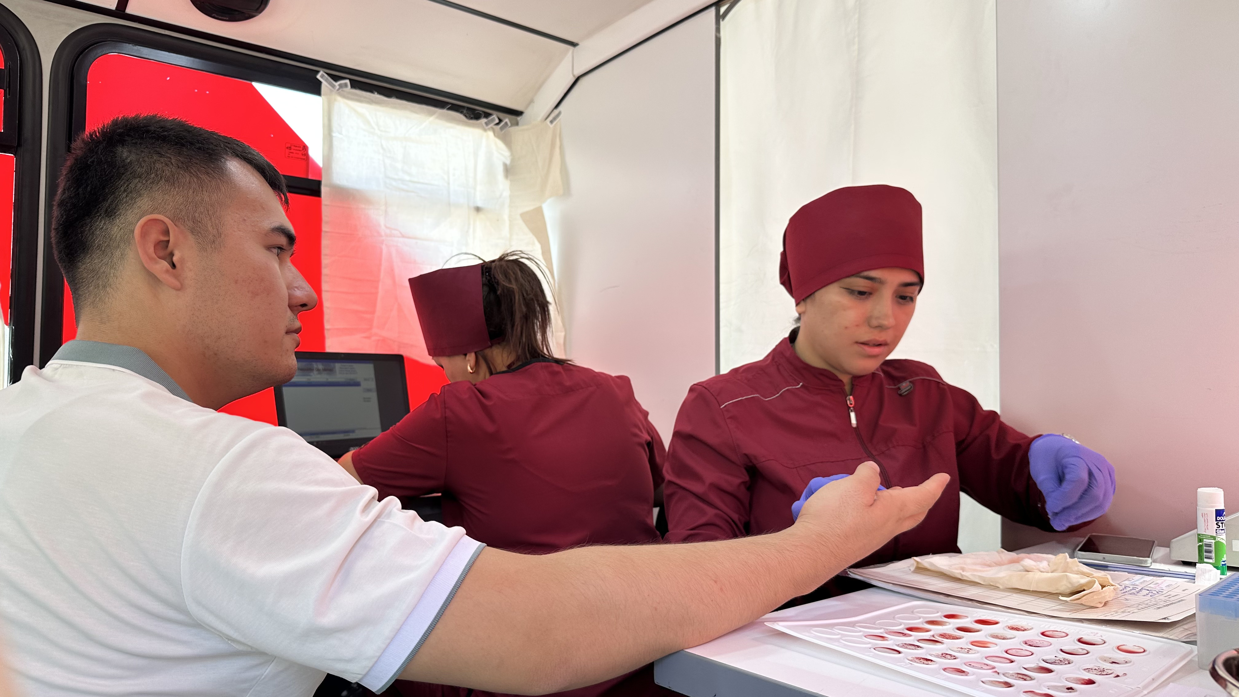 Bugun kompaniyamizda Donorlar kuni bo‘lib o‘tdi